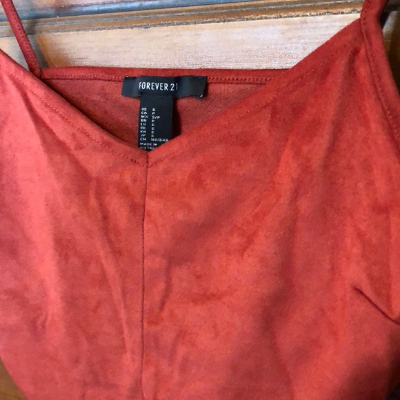 Forever 21 Crop Top/ Maroon Red - Picture 4 of 5